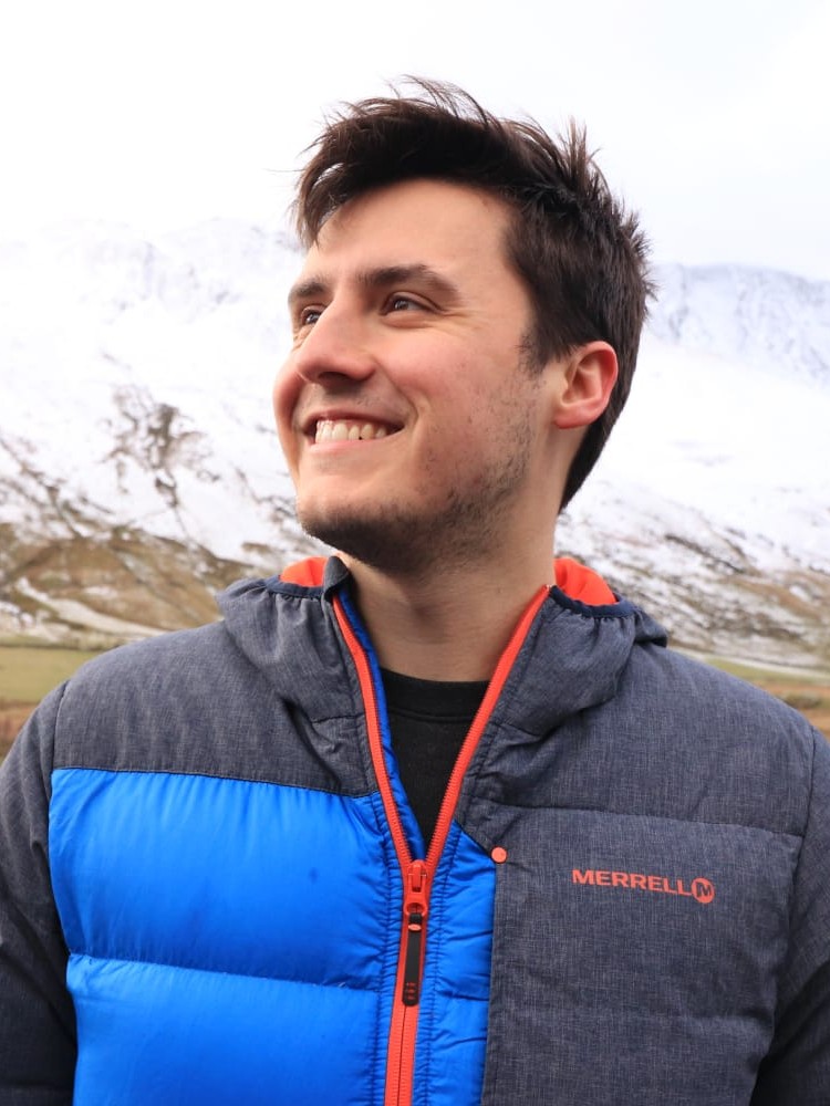 Portrait of Jack Curry smiling outdoors